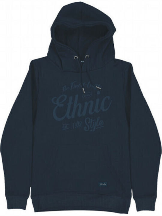 Sweatshirt with Hood Navy
