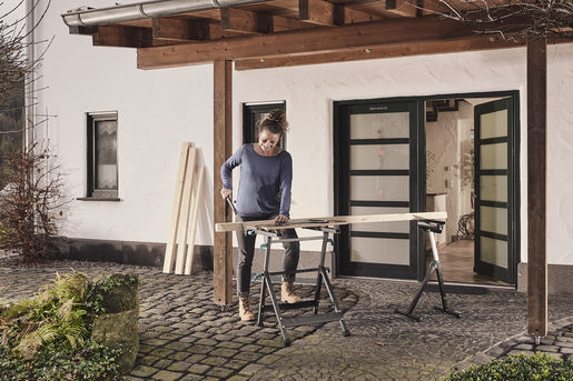 Wolfcraft Πάγκος Εργασίας Αντοχής 120kg 65x72x95cm 6870000