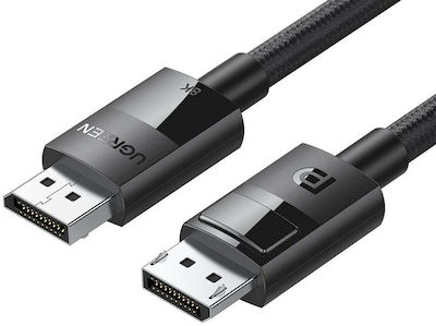 Ugreen Cable DisplayPort male - DisplayPort male 2m Μαύρο (80392)