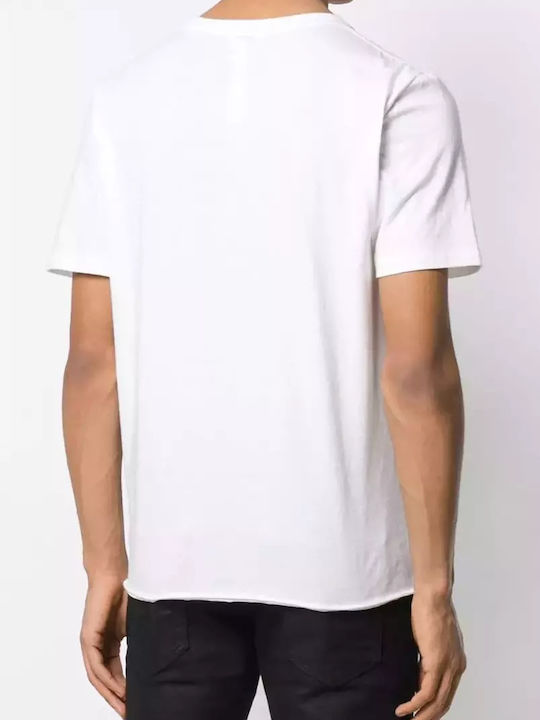 Ysl Men's Short Sleeve T-shirt White