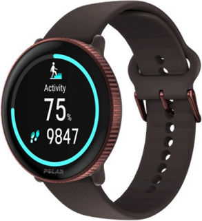 Polar Ignite 3 43mm Waterproof Smartwatch with Heart Rate Monitor (Brown Copper)