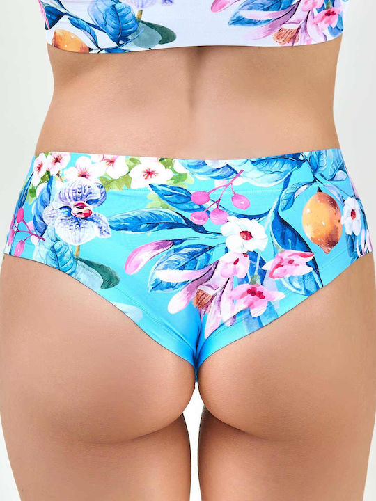 WOMEN'S SEAMLESS BRIEFS SPRING-FLOWERING