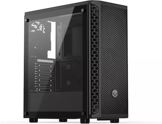 Endorfy Signum 300 Core Gaming Midi Tower Computer Case with Side Window Black
