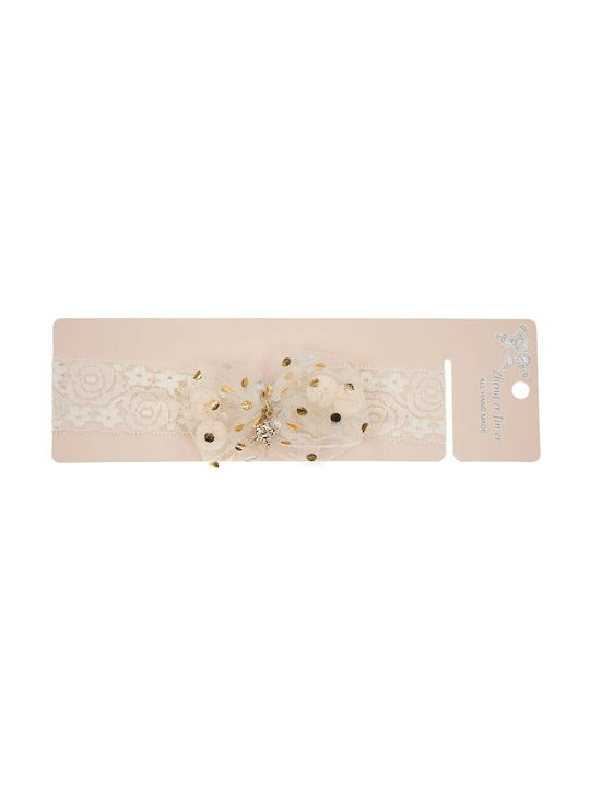 Papillon Kids Kids Headband Εκρού 1pc