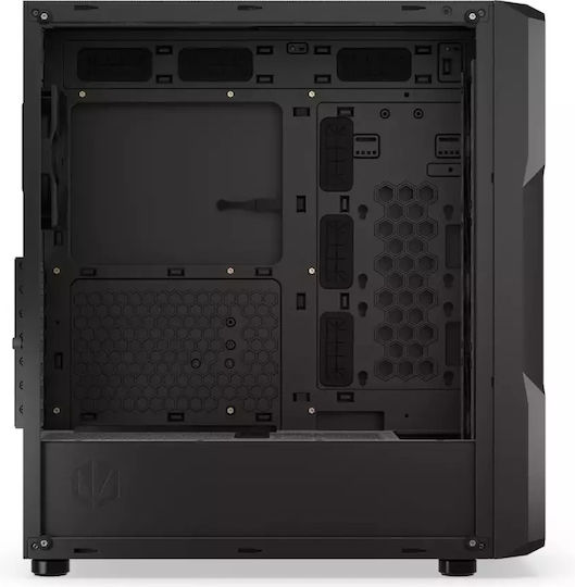 Endorfy Regnum 400 Air Gaming Midi Tower Computer Case with Side Window Black