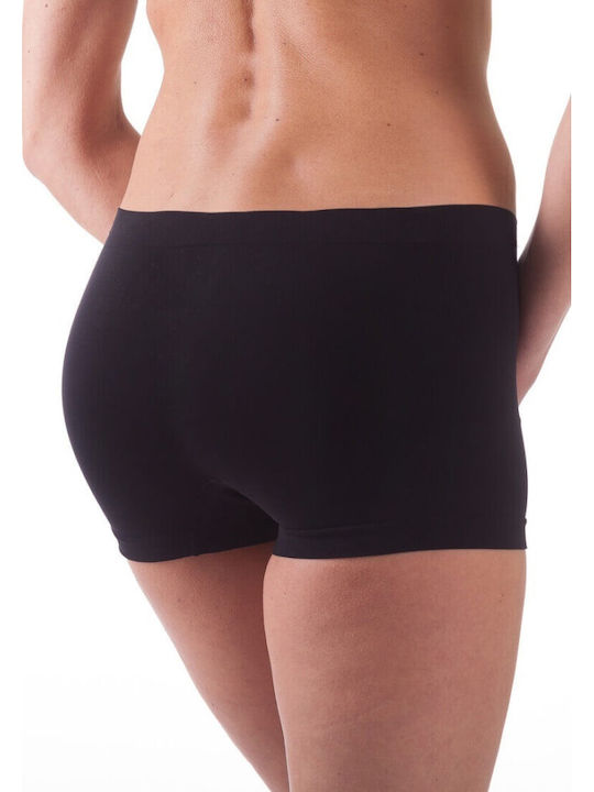 DIANA - 705 Boxer elastic fără cusături Negru