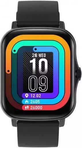 Fontastic Fontafit 480CH Smartwatch με Παλμογράφο (Talis Black)