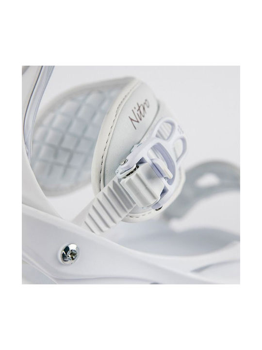 Nitro Rythm Women's Ski & Snowboard Bindings White Pulm