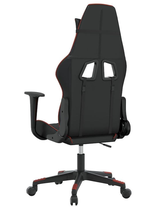 vidaXL 345518 Геймърски стол Black / Burgundy