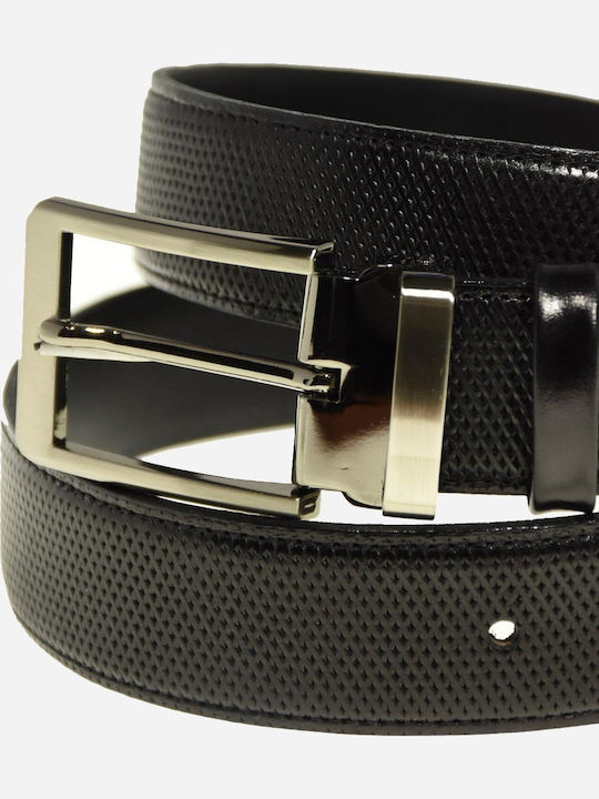 Men's Belt Leather Black