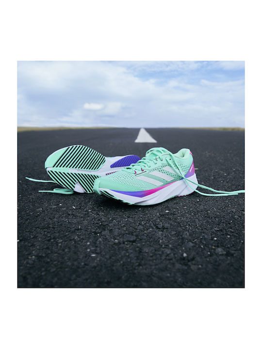 Adizero SL Sport Shoes Running Pulse Mint / Zero Metalic / Lucid Fuchsia