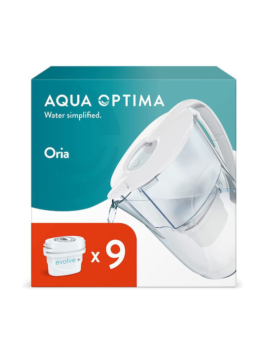 Aqua Optima Oria EJ0630 Plastic Jug 2800ml 9pcs