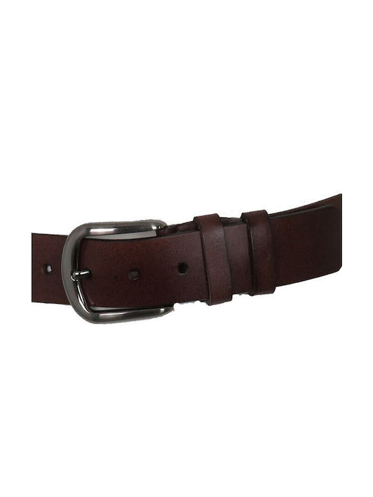 Privato LY0897. Men's Leather Belt Brown