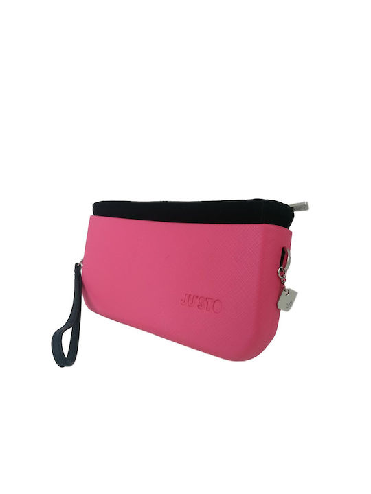 Ju'sto J-Posh 24 x 14 x 3 cm Women's Envelope Fuchsia