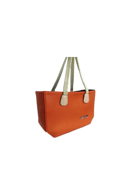 Ju'sto J-Lady 34 x 22 x 10 cm Women's Bag Shoulder Orange