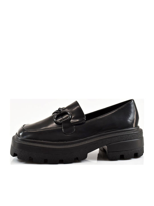 Damen Mokassins in Schwarz Farbe