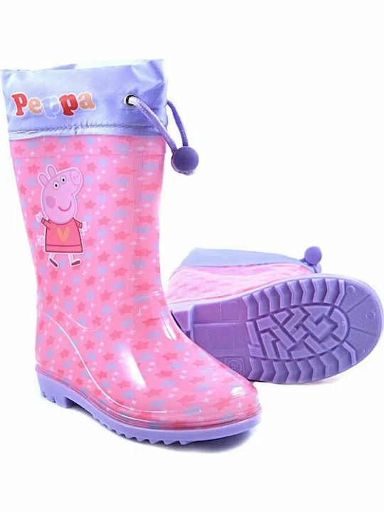 Aria Trade Kids Wellies Peppa AT-859 Pink