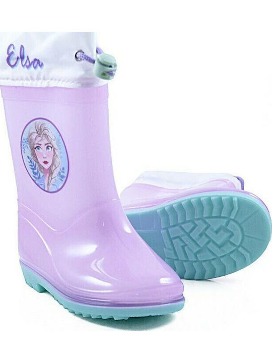 Παιδικές Γαλότσες Frozen ΙΙ Λιλά