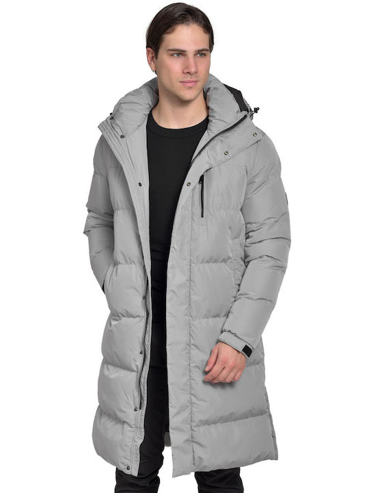 V207 GREY - Men's Grey Coat