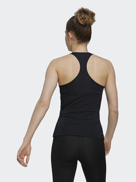 Adidas Techfit Racerback Damen Sportlich Bluse Ärmellos Schwarz