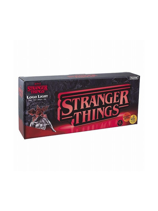 Paladone Kids Decorative Lamp Stranger Things Black 31x7x12εκ.