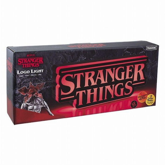 Paladone Kids Decorative Lamp Stranger Things Black 31x7x12εκ.