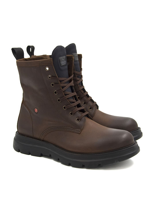 Robinson Men's Military Boots Brown