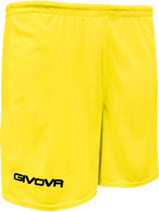 One Men's Athletic Shorts Yellow