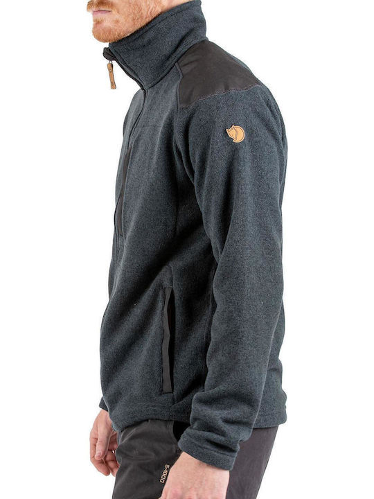 Buck Fleece Men's Fleece Cardigan Navy Blue