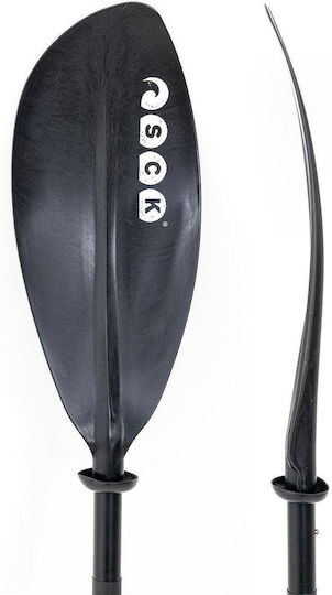 SCK 0205-2204816 Pagaie pentru canoe și kayak 220cm Negru