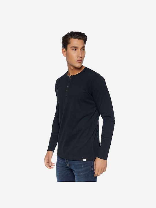 Camaro Men's Long Sleeve Blouse Black