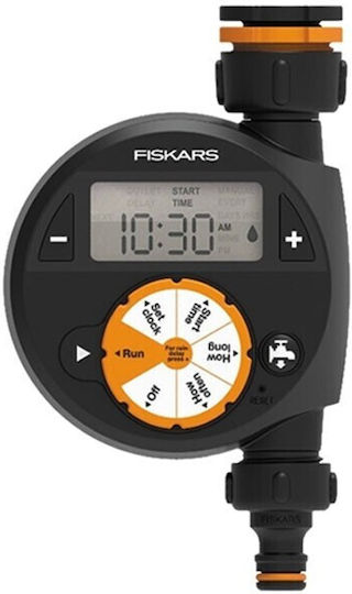 Fiskars Bewässerungsprogrammierer Armatur Batterie