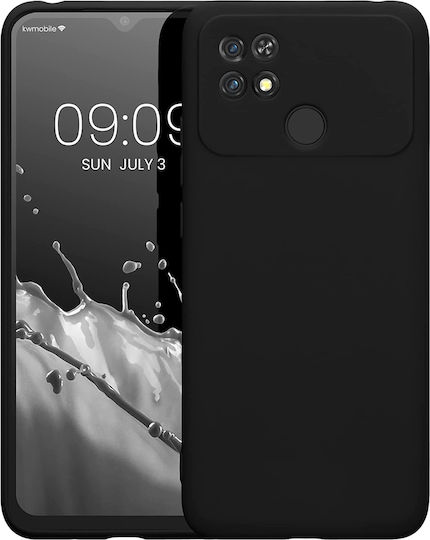 KWmobile Back Cover Silicone 1.3mm Black Matte (Poco C40)
