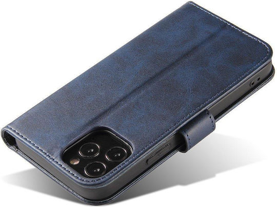 Hurtel Book Piele artificială Albastru (Huawei P40 Lite 5G)