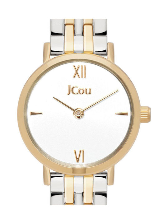 Jcou Amourette Women's Watch 28mm Battery with Stainless Steel Bracelet