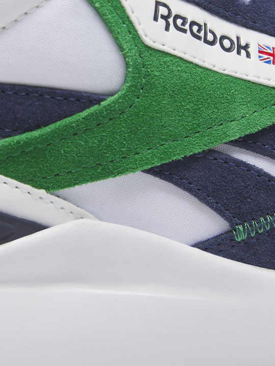 Reebok Classic Leather Legacy AZ Femei Sneakers Cloud White / Vector Navy / Glen Green