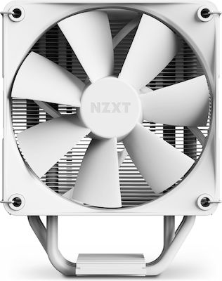 NZXT T120 Охладител за ЦПУ за Socket /A/M/4/ /A/M/5/ /1/2/0/0/ /1/1/5/x/ /1/7/0/0/ Бял