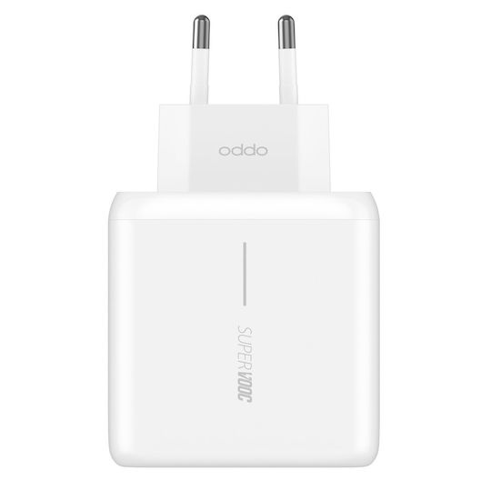 OnePlus Φορτιστής Χωρίς Καλώδιο με Θύρα USB-A 65W Λευκός (Supervooc)