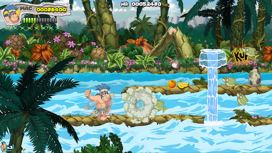 New Joe & Mac: Caveman Ninja T-Rex Edition PS4 Game