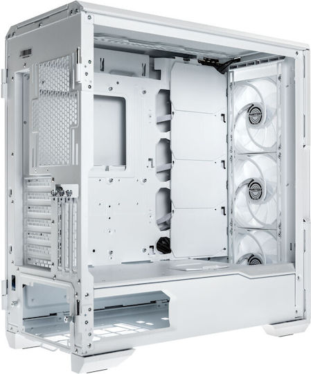 Phanteks Eclipse G500A DRGB Gaming Midi-Turm Computergehäuse mit Seitenfenster Weiß