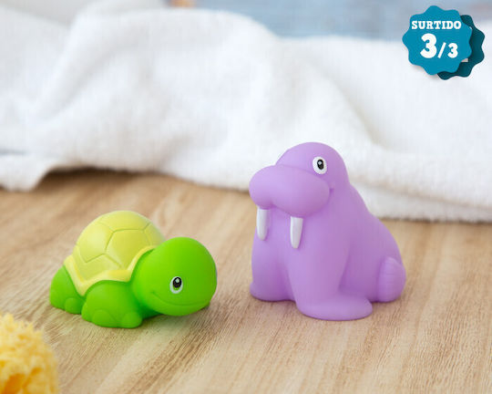 Kiokids Sea Animals Παιχνίδι Μπάνιου για 12+ Μηνών (Διάφορα Σχέδια) 2τμχ
