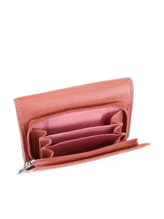 Small Leather Women's Wallet Nude