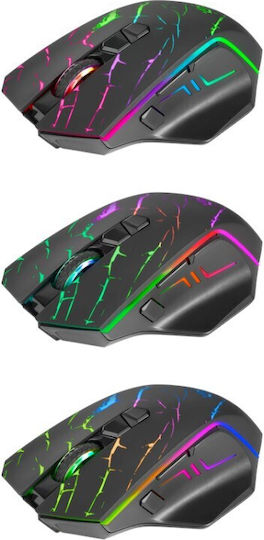 Defender GM-503 Ασύρματο RGB Gaming Ποντίκι 3200 DPI Μαύρο