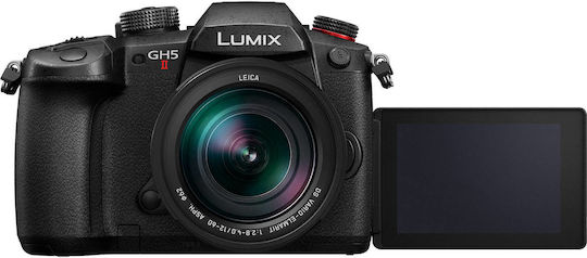 Panasonic Lumix GH5M2 Mirrorless Cameră Kit (Leica DG Vario-Elmarit 12-60mm F/2.8-4 Asph. Power OIS) Neagră