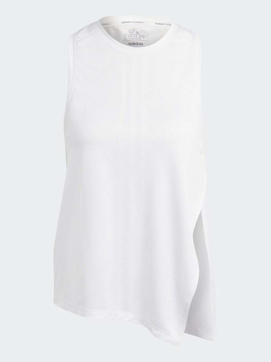 Hiit Aeroready Quickburn Γυναικεία Μπλούζα Αμάνικη Λευκή