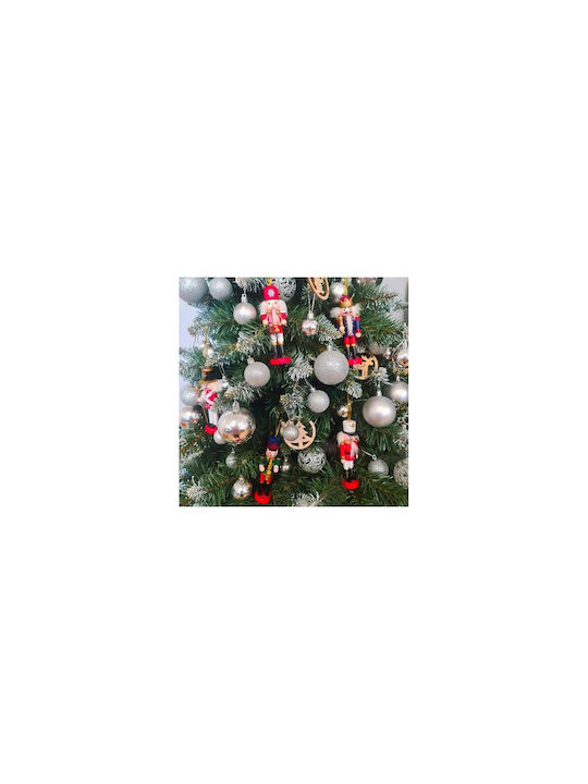 Ornament suspendat Spărgătorul de nuci Din lemn 13buc Set 5buc