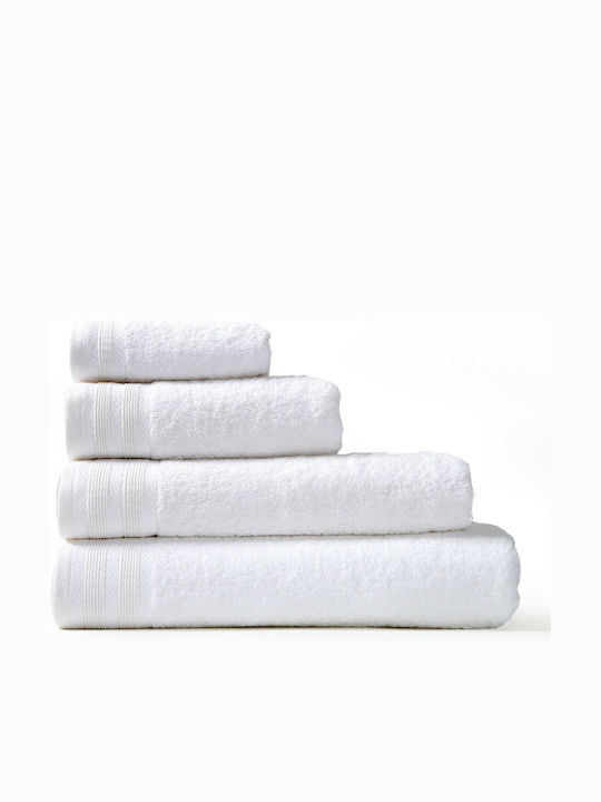 Nef-Nef Homeware Handtuch 30x50εκ. White Gewicht 550gr/m²
