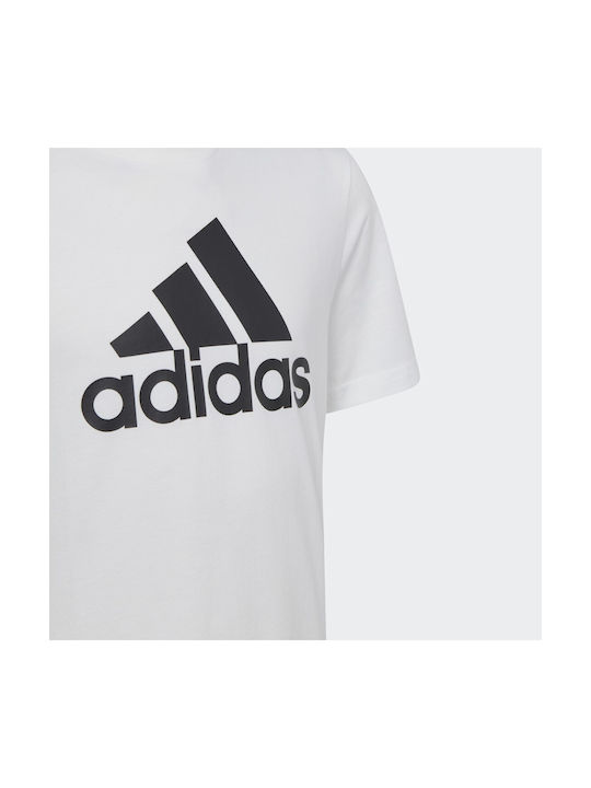 Adidas Essentials Big Logo Παιδικό T-shirt Λευκό