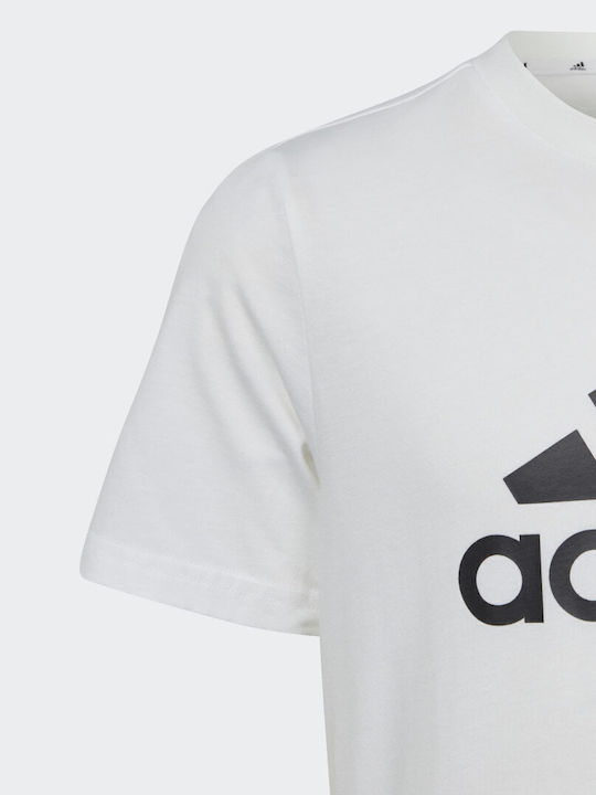 Παιδικό T-shirt Λευκό Essentials Big Logo