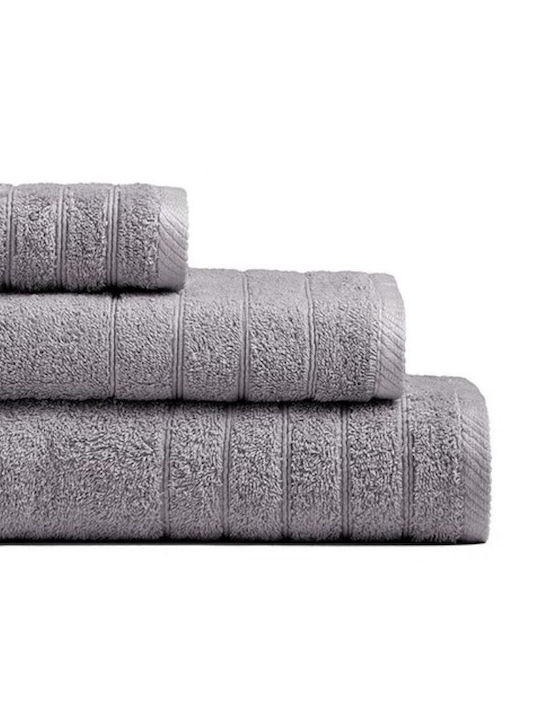 Melinen Facecloth Fresca 50x90cm. Light Grey Weight 500gr/m²